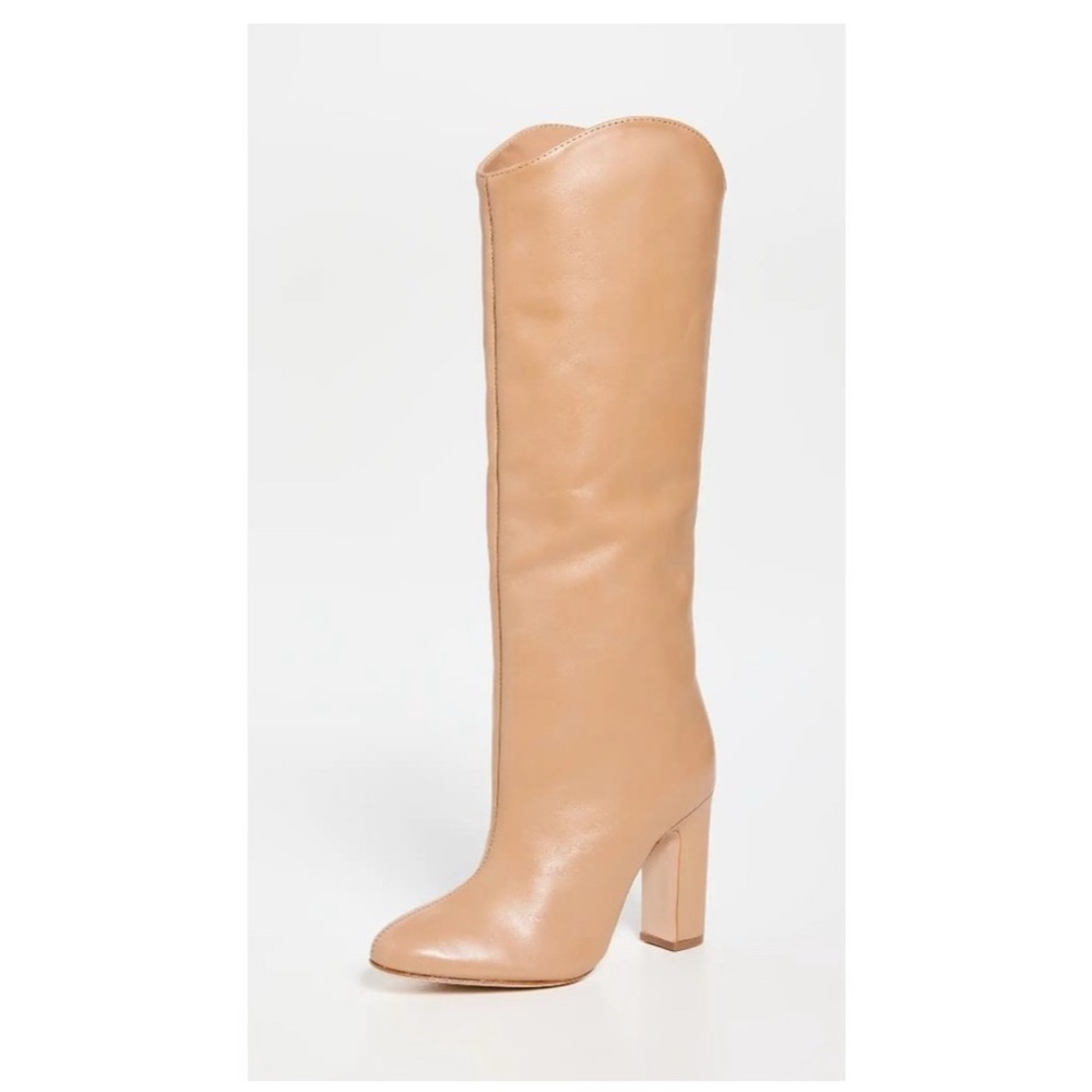 New SCHUTZ Women Gabrielle Up Boots, Honeycomb, Tan Size 11 - Picture 11 of 11